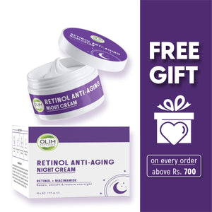 Retinol Cream Anti-Aging – Night Repair for Fine Lines & Smooth Texture