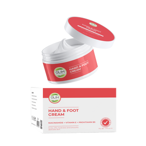 OLIM Naturals Deeply Moisturising Hand & Foot Cream for Dry, Rough Skin — product photo