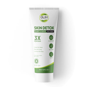 OLIM Naturals Anti-Acne Aloe Vera, Neem & Tea Tree Face Wash for Oily Skin — product photo 3