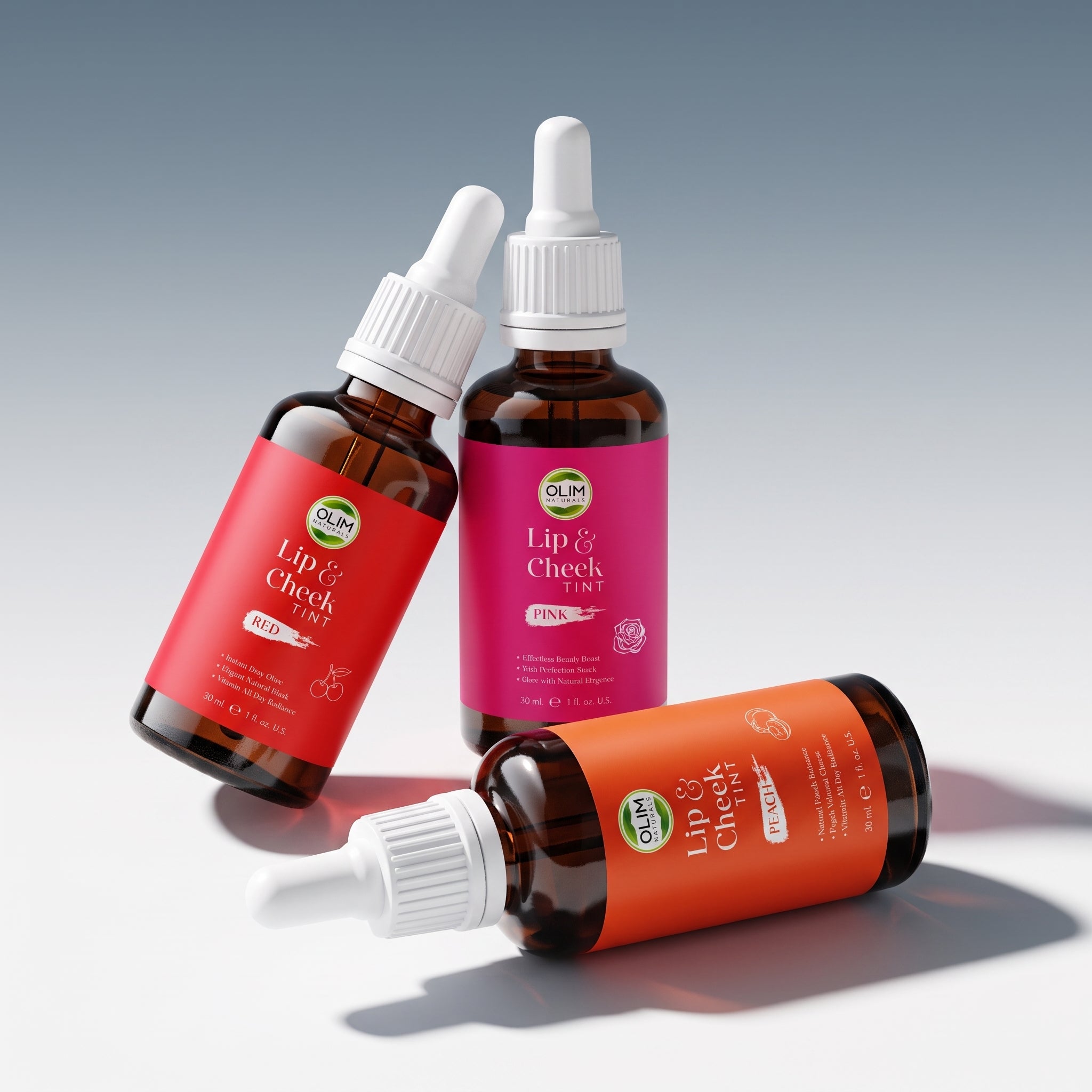 Tinted skincare and lip tints