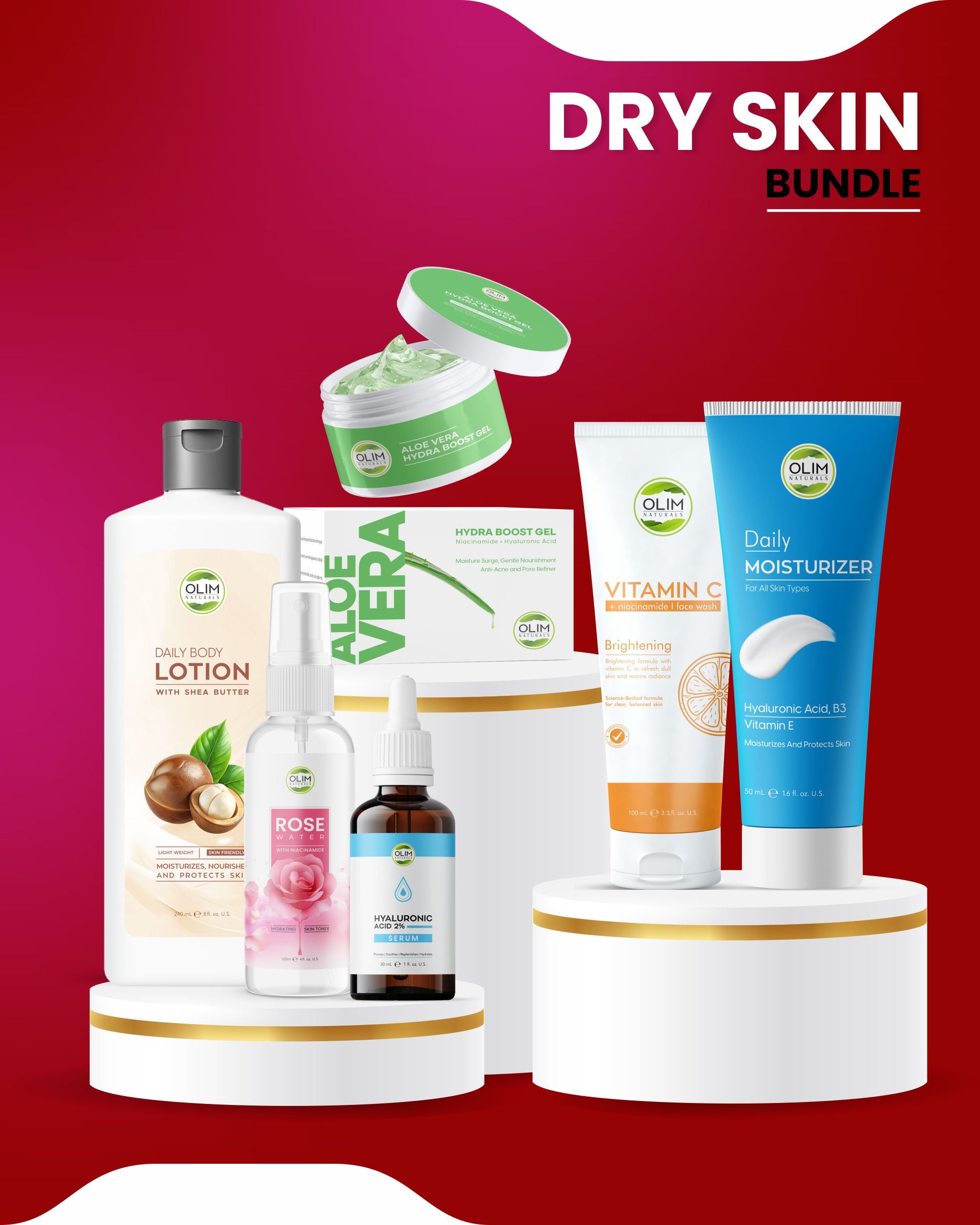 OLIM Naturals Dry Skin Bundle — product photo