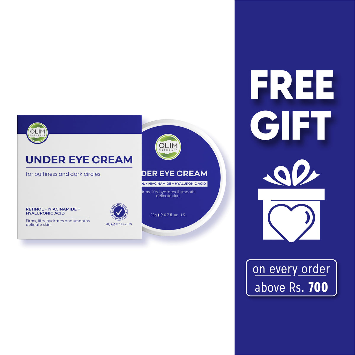 Anti-Ageing Eye Cream for Dark Circles, Puffiness & Fine Lines
