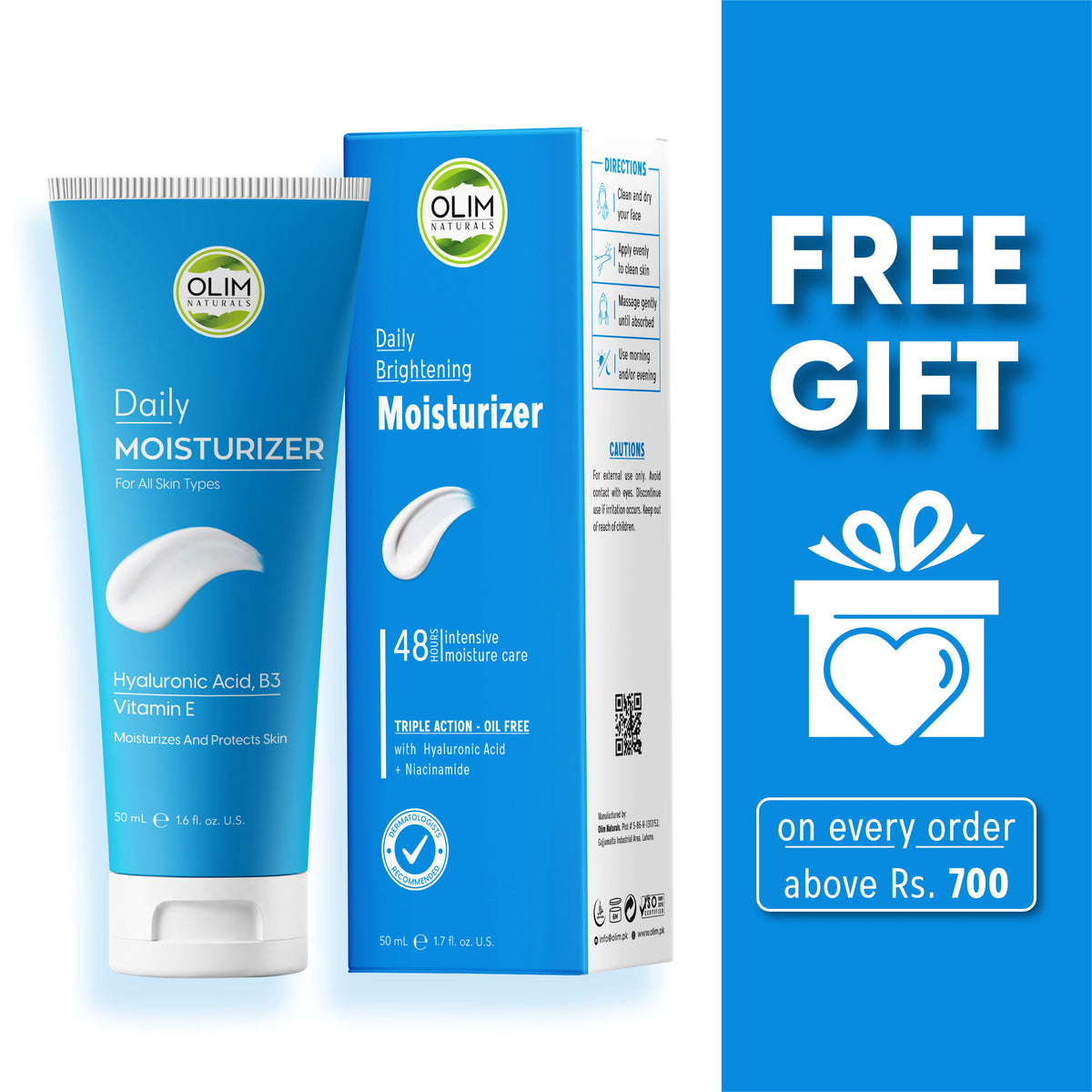 Oil-Free Niacinamide Moisturiser for Oily, Acne-Prone Skin