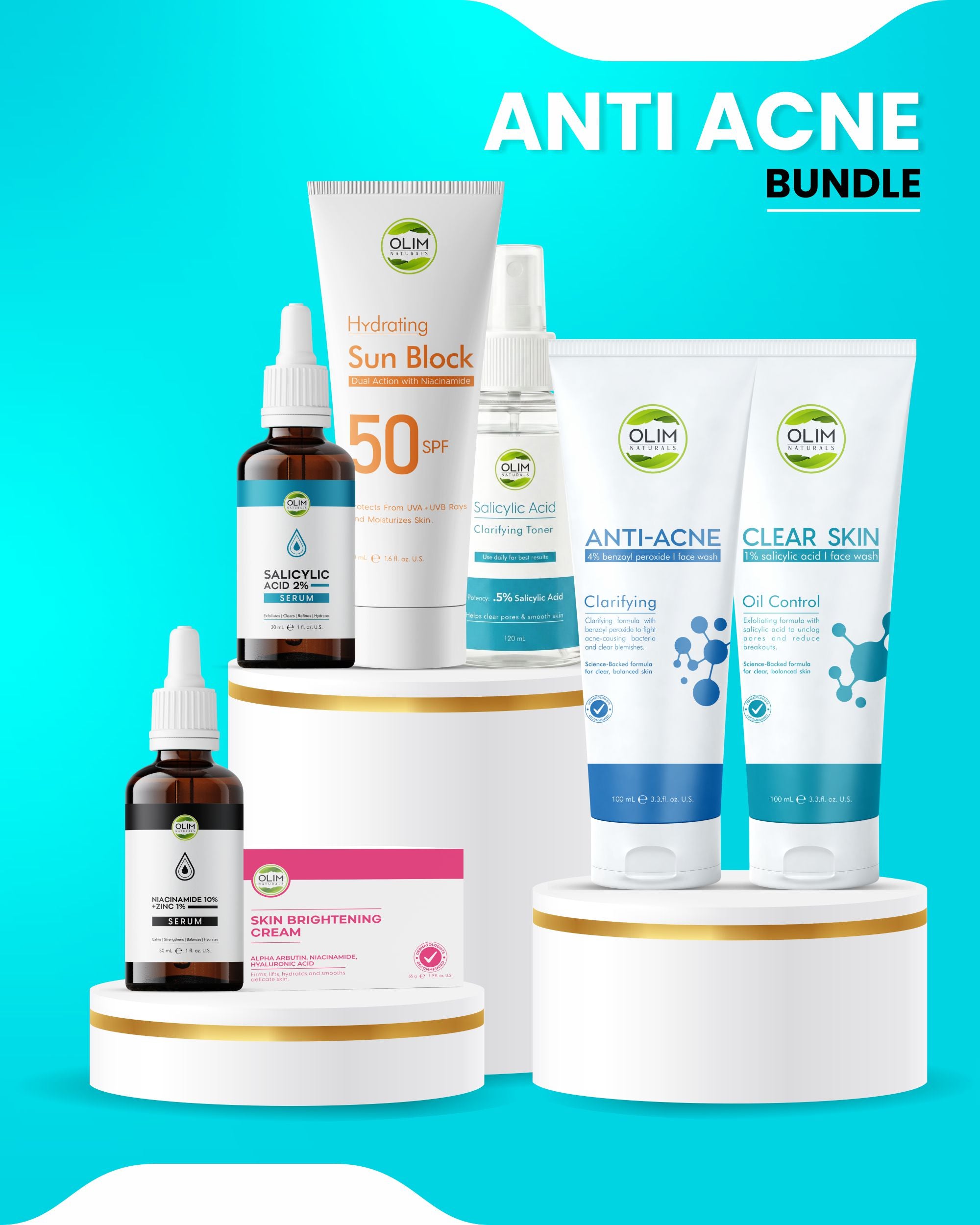 OLIM Naturals Anti Acne Bundle — product photo