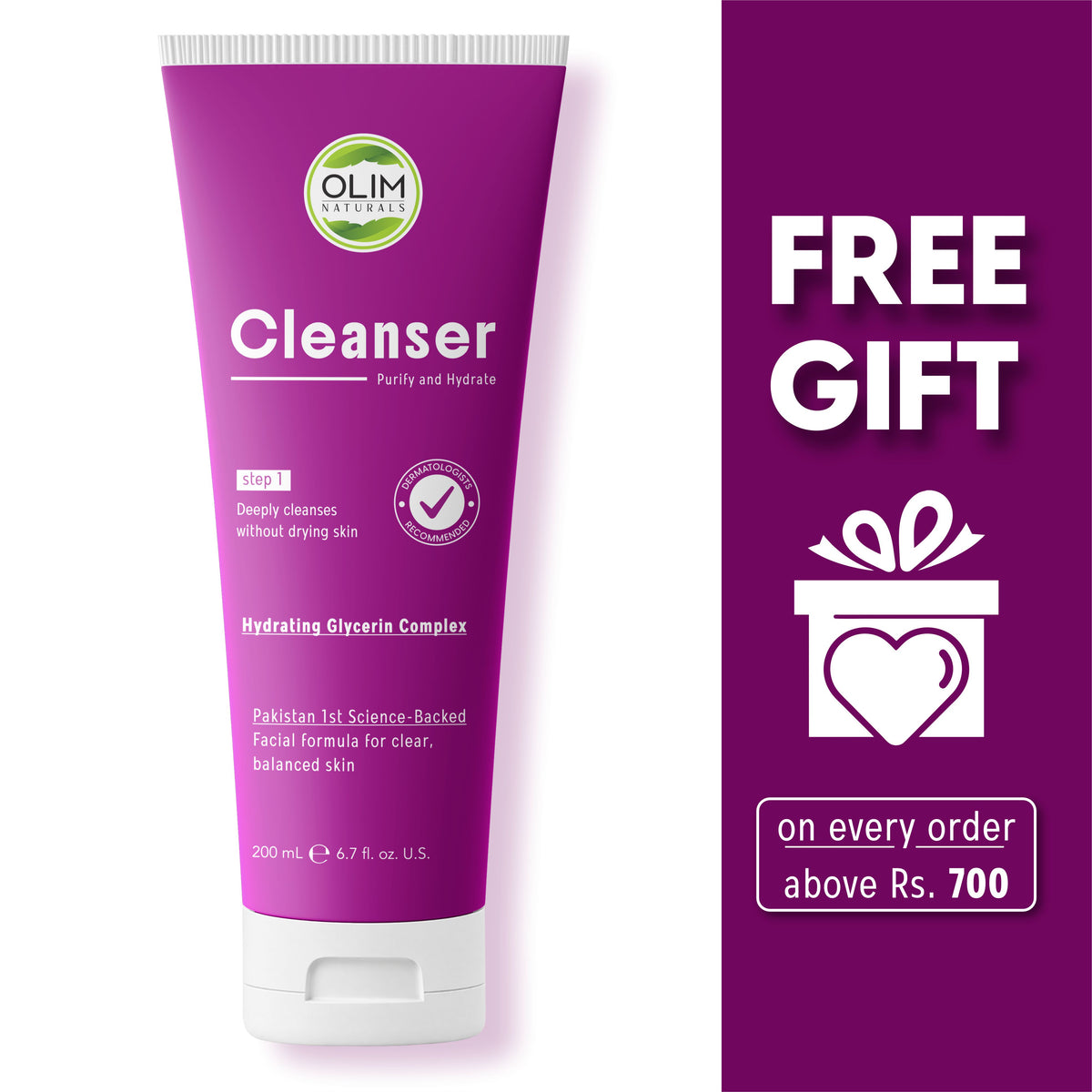 Gentle Facial Cleanser – Step 1 of the 6-Step Facial