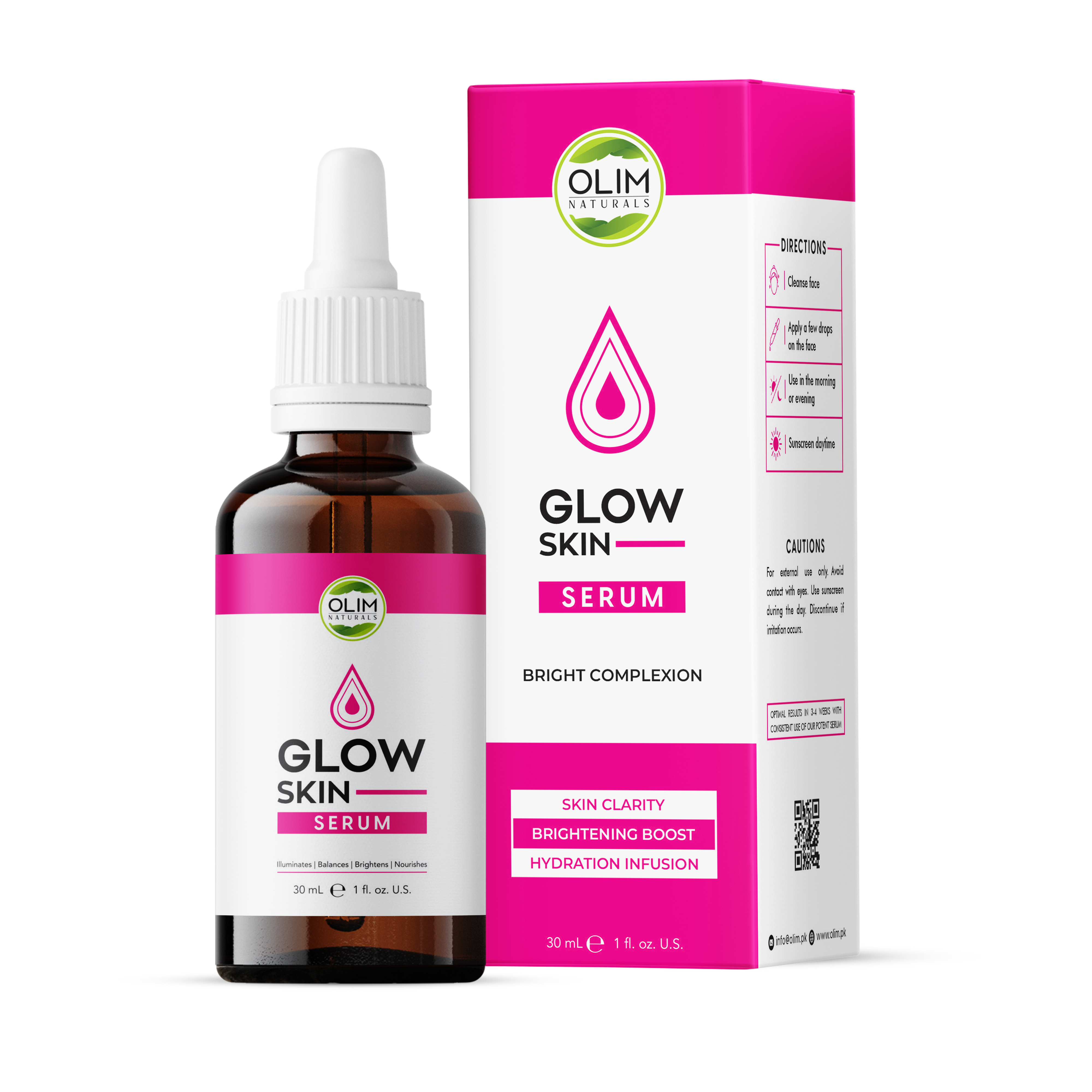 Radiant Glow Serum – Brightening & Hydrating for Dull, Uneven Skin