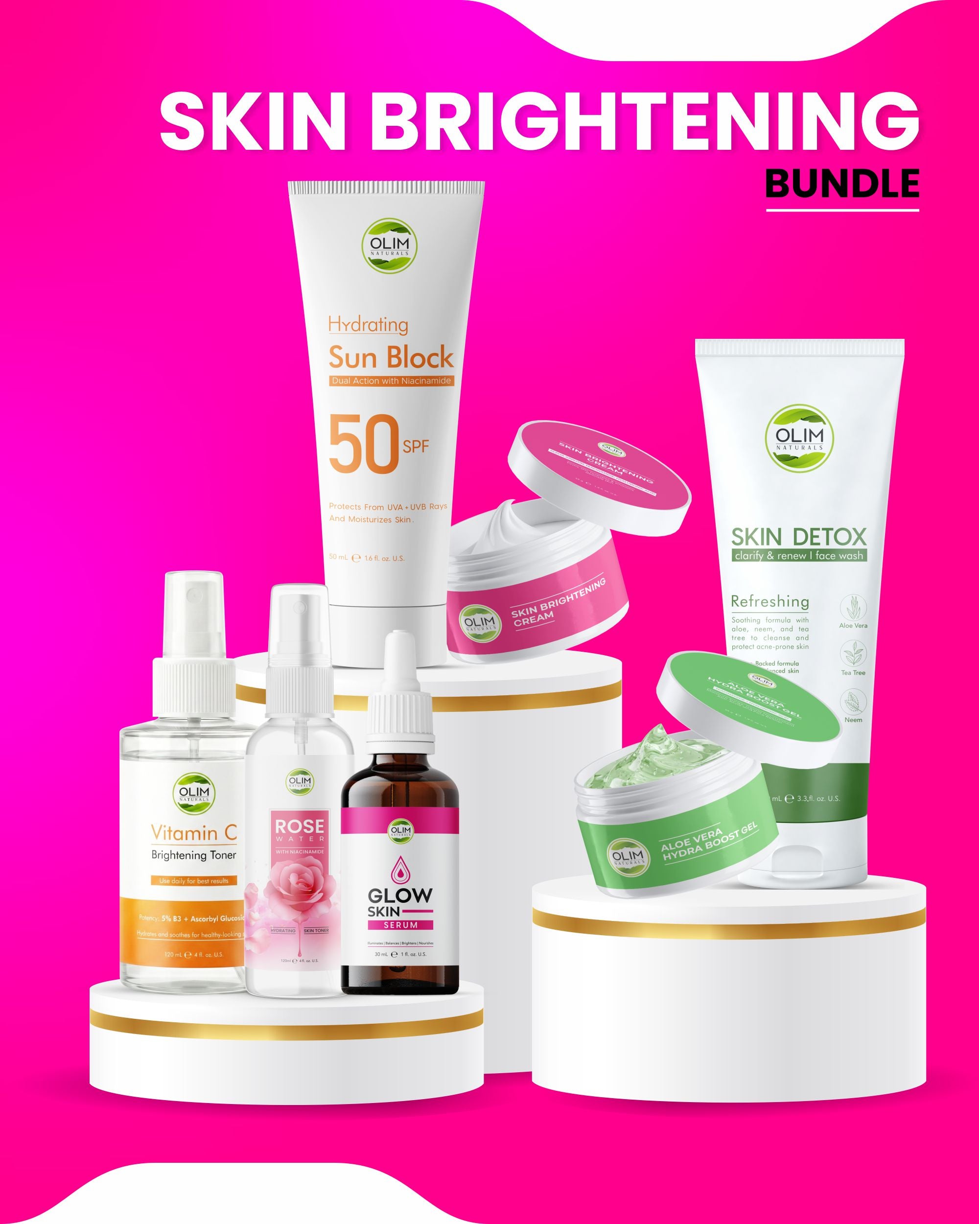 OLIM Naturals Skin Brightening Bundle — product photo