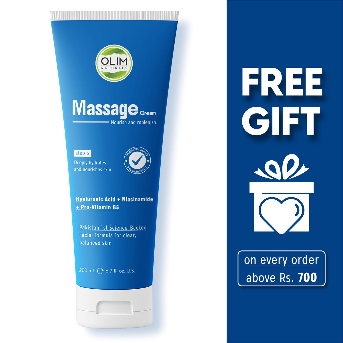 Facial Massage Cream – Step 5 of the 6-Step Facial, Nourishes & Relaxes