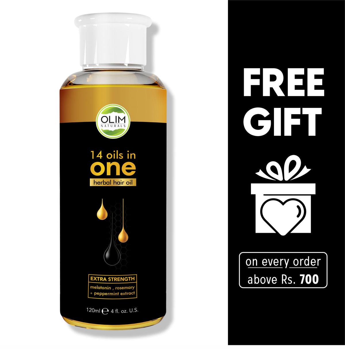 12-in-1 Hair Oil for Stronger, Healthier-Looking Hair