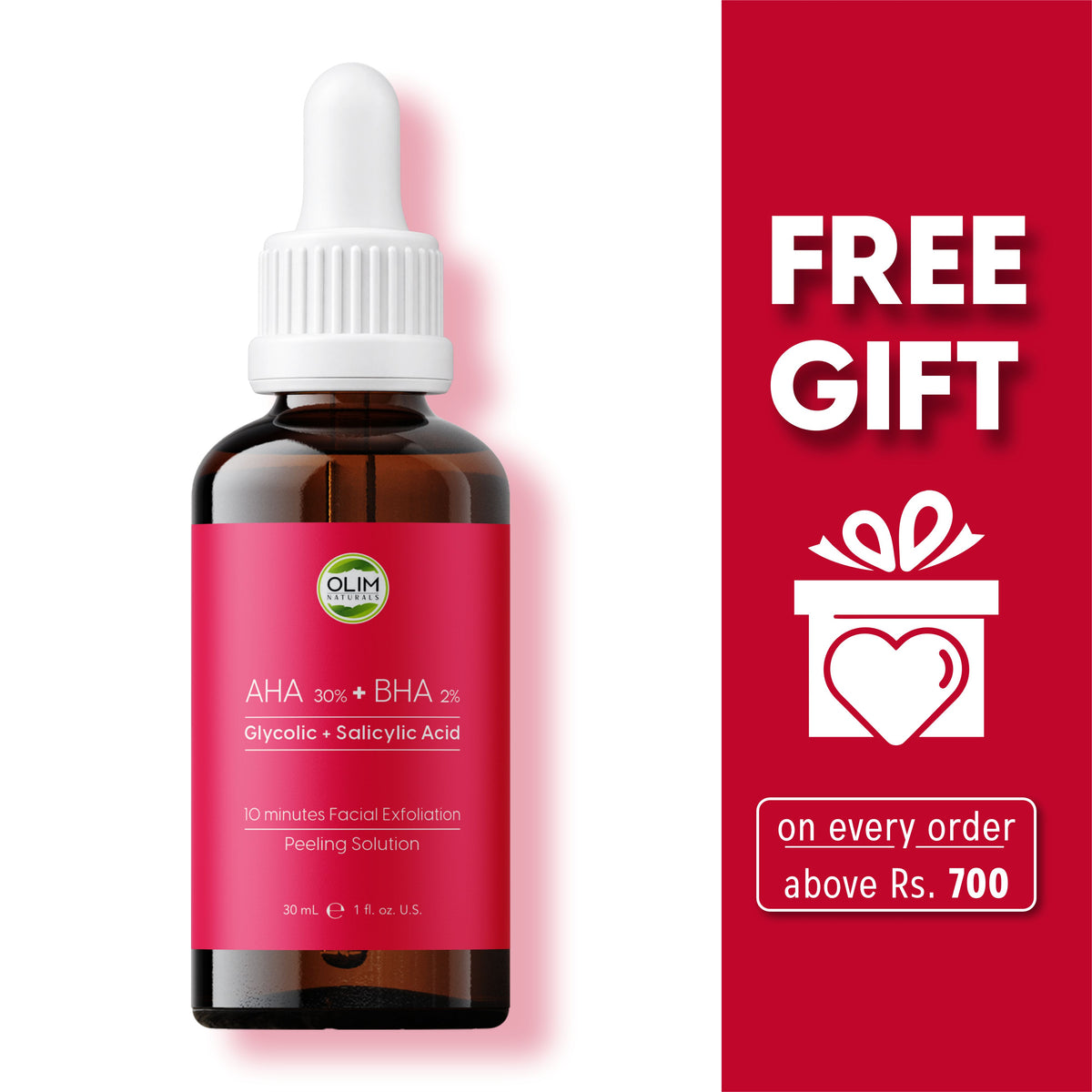 AHA 30% + BHA 2% Peeling Solution for Smooth, Clear Skin