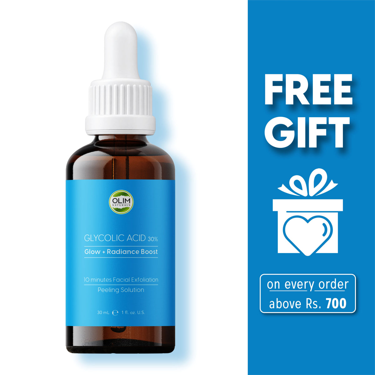 30% Glycolic Acid Peeling Solution for Smooth, Glowing Skin