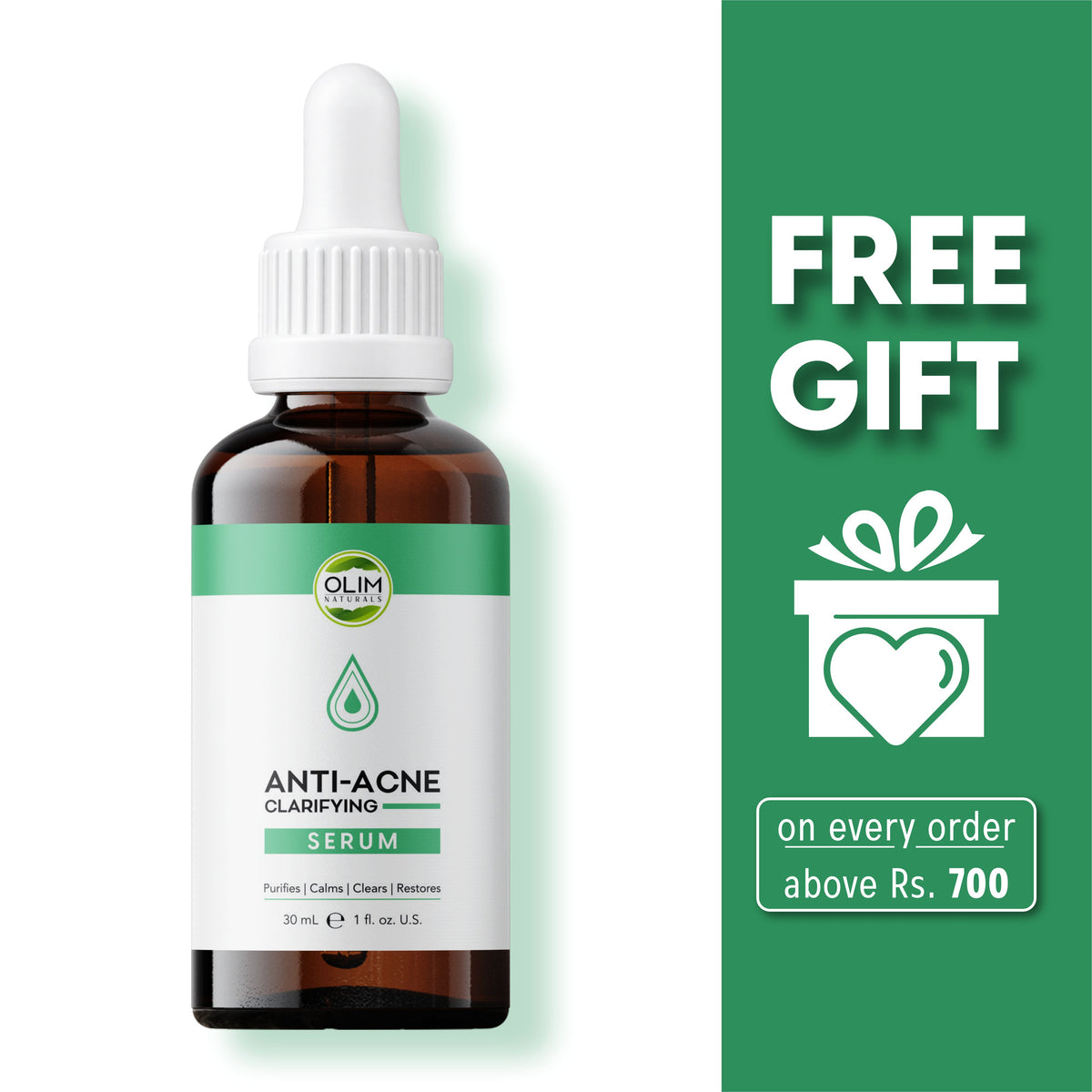 Advanced Anti-Acne Serum with Salicylic Acid for Breakout-Prone Skin