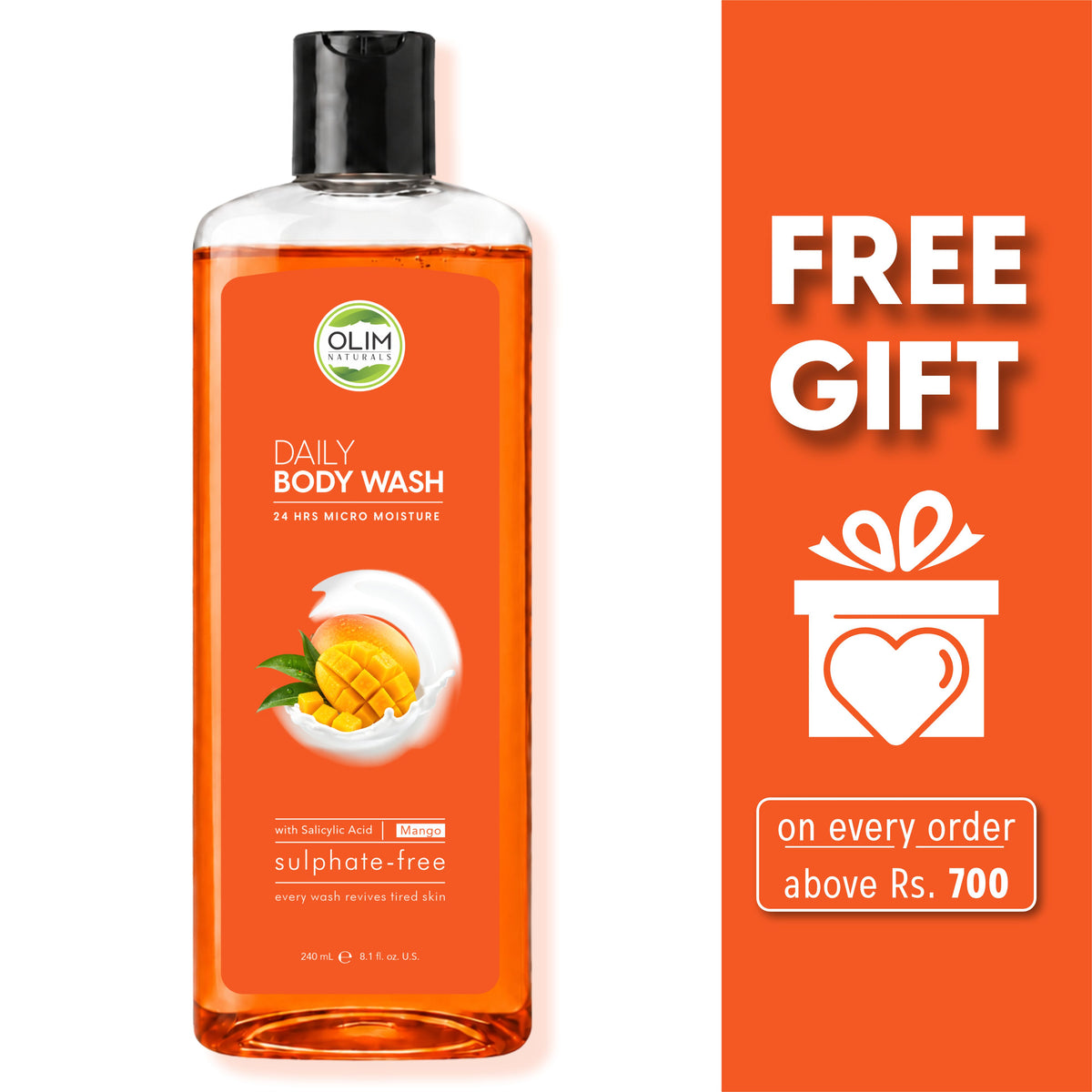 Daily Body Wash (Salicylic Acid + Mango)