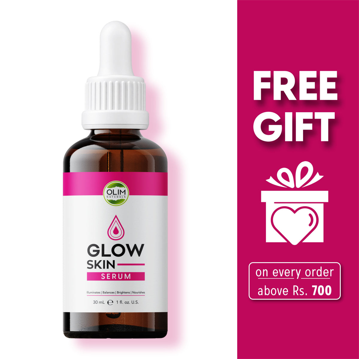 Radiant Glow Serum – Brightening & Hydrating for Dull, Uneven Skin
