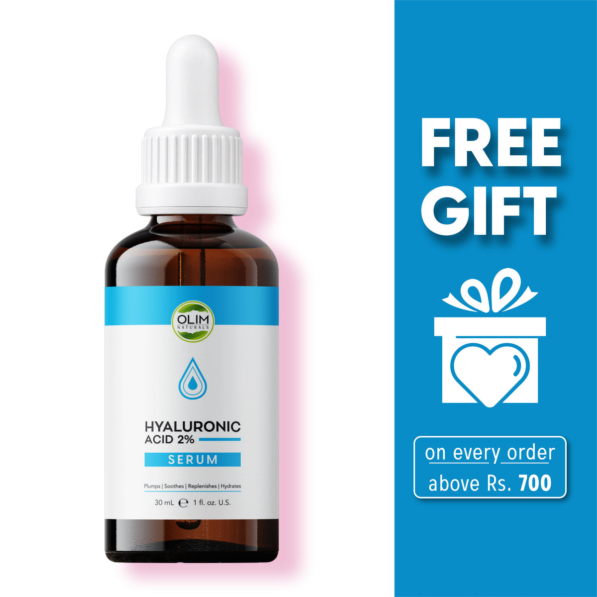 Hyaluronic Acid Serum for Deep Hydration & Plump, Dewy Skin