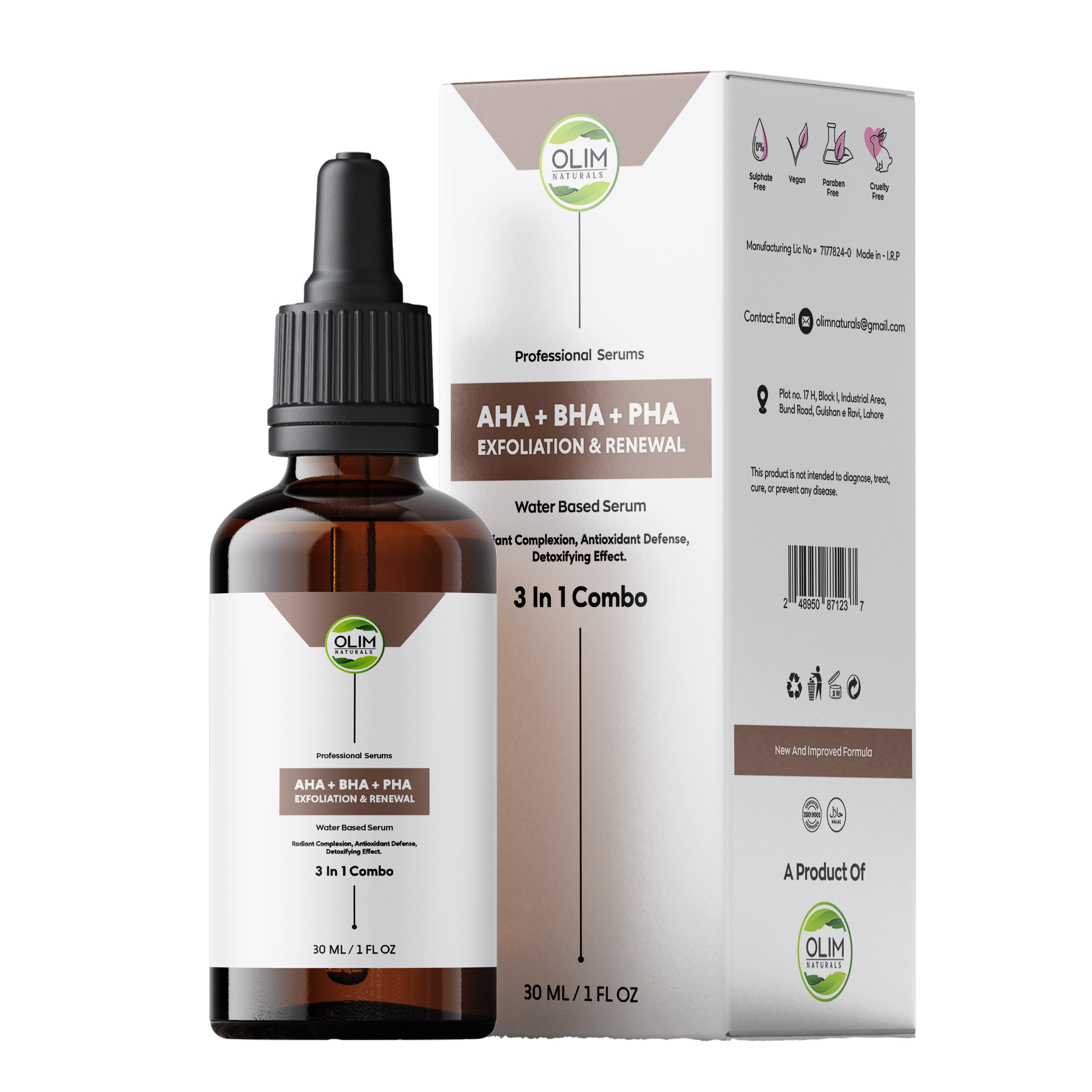 Aha + Bha + Pha Serum – Olim Naturals