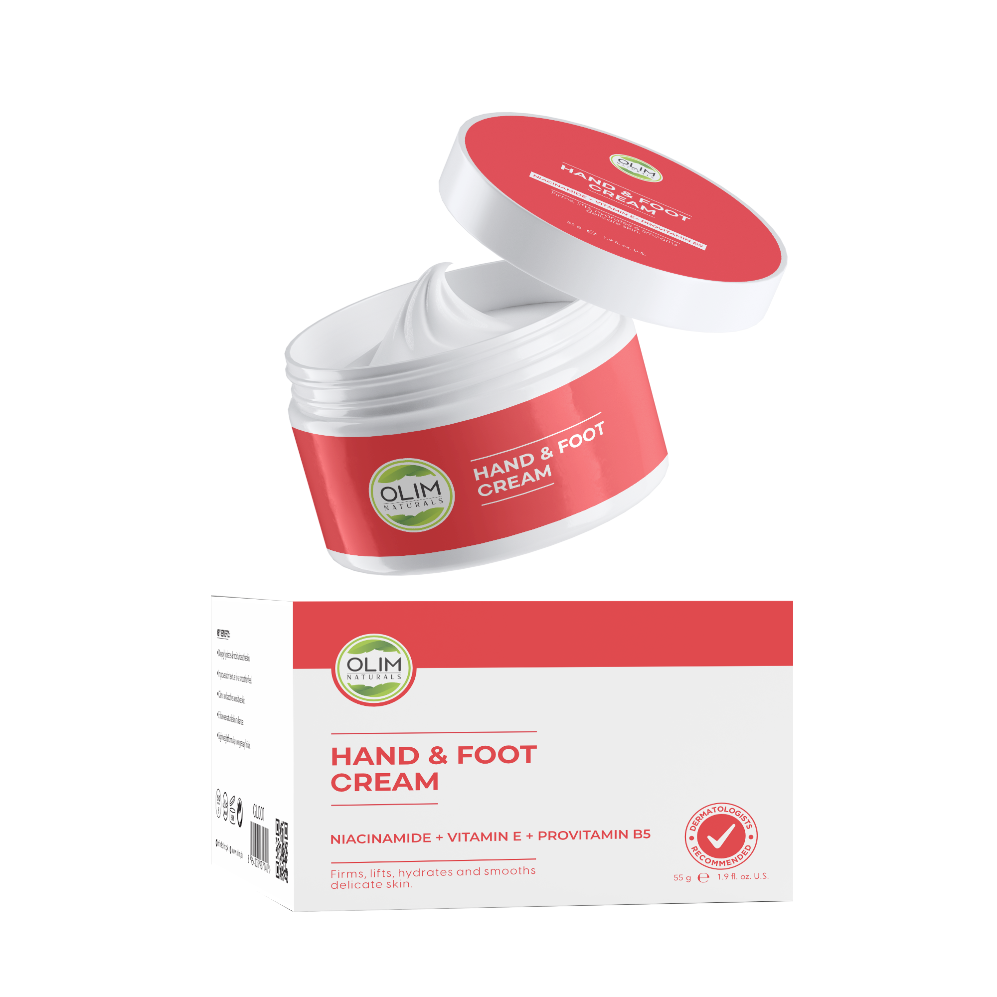 Deeply Moisturising Hand & Foot Cream for Dry, Rough Skin