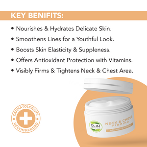 OLIM Naturals Neck & Chest Firming Cream – Retinol + Niacinamide for Crepey Skin — product photo 3