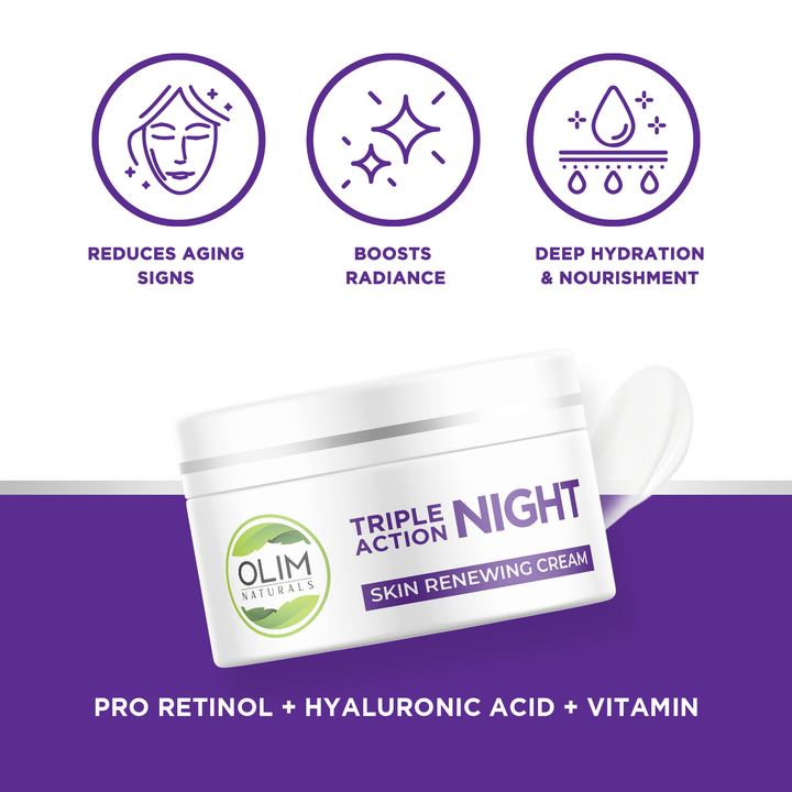 Olim Naturals Triple Action Night Cream 3