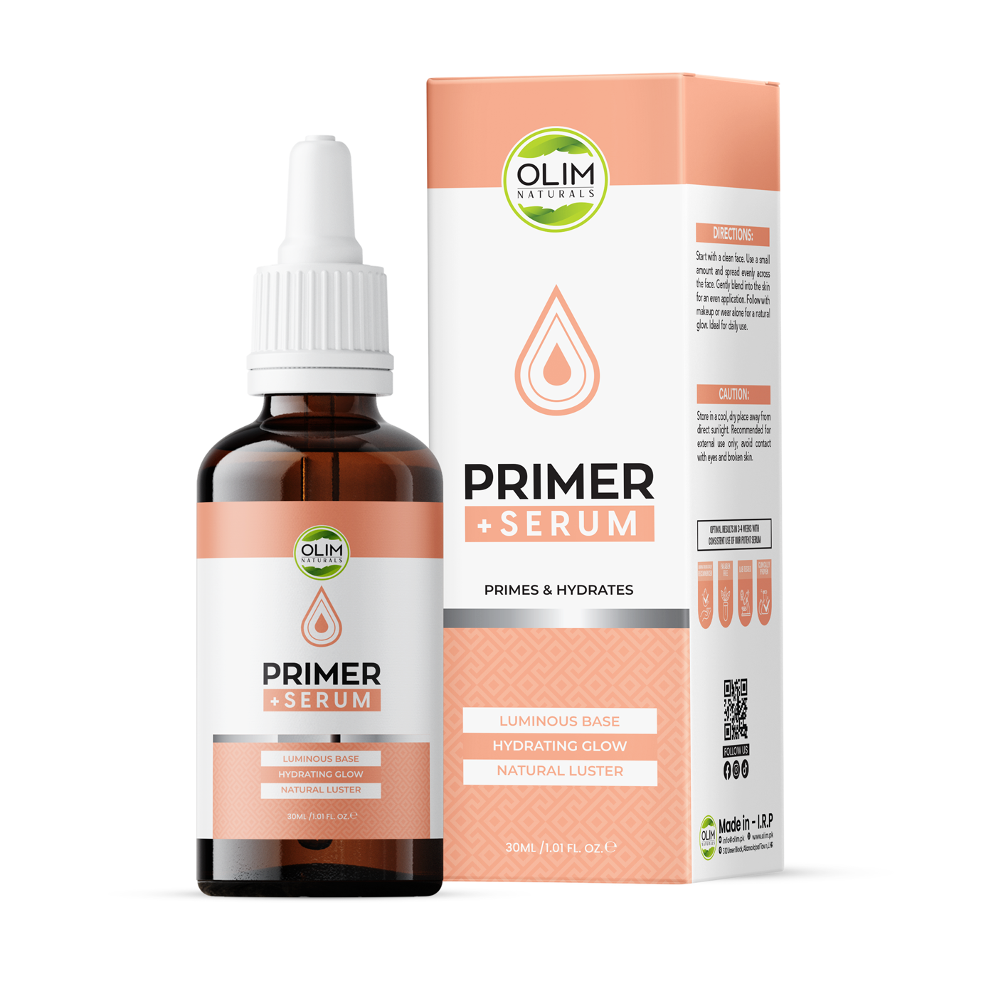 Primer + Serum – Olim Naturals