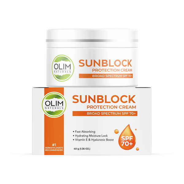 SPF 70 Broad Spectrum Sunblock Sunscreen