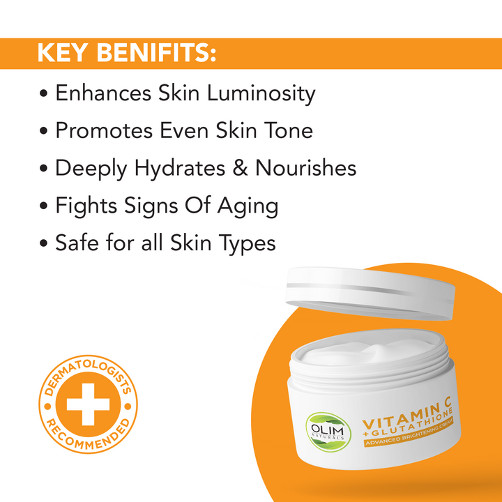 Olim Naturals Vitamin C and Glutathione Brightening Cream 4