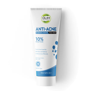 OLIM Naturals Benzoyl Peroxide 4% Facewash – Acne-Clearing Deep Pore Cleanser — product photo 3
