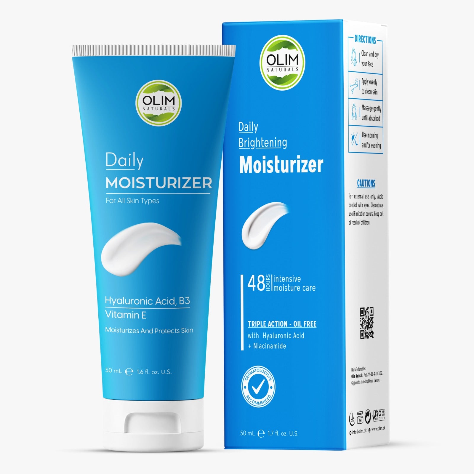 Oil-Free Niacinamide Moisturiser for Oily, Acne-Prone Skin