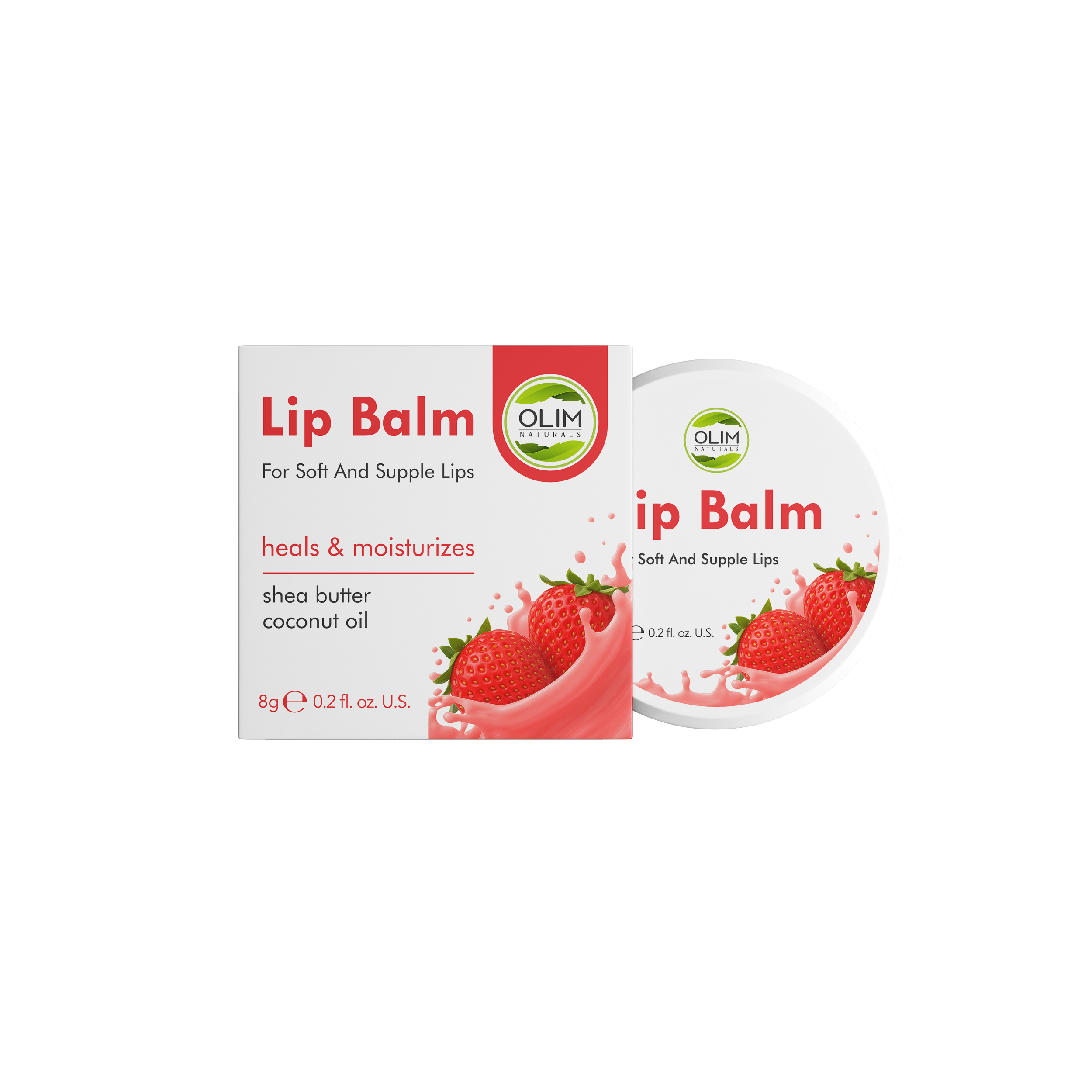 OLIM Naturals Nourishing Lip Balm for Soft, Smooth, Hydrated Lips — product photo