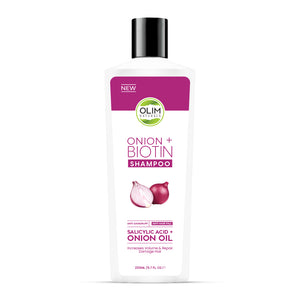 OLIM Naturals Onion + Biotin Shampoo for Stronger-Looking, Fuller Hair — product photo
